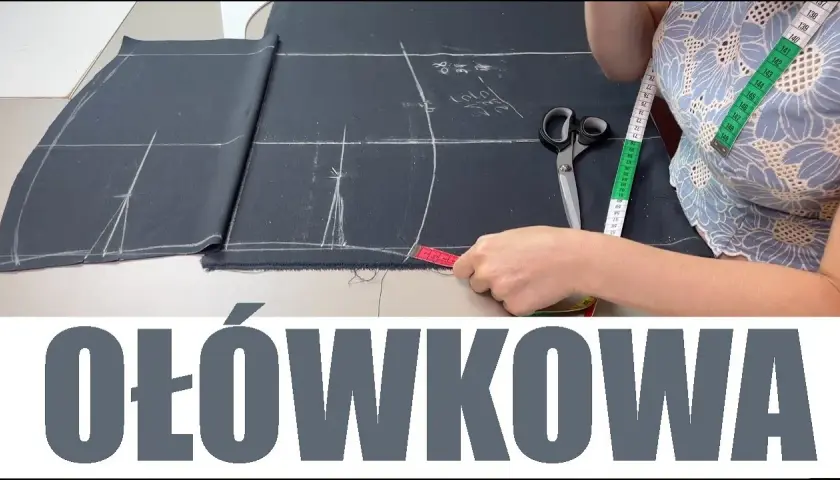 Jak uszyć spódnicę ołówkową - prosty wykroj, który zachwyci