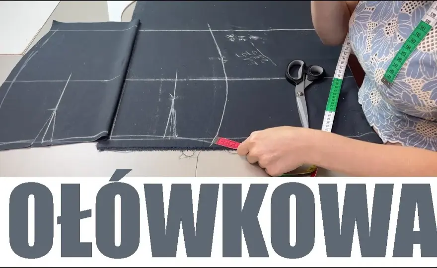 Jak uszyć spódnicę ołówkową - prosty wykroj, który zachwyci