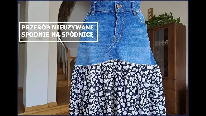 Jak ze spodni zrobić spódnicę - proste kroki na modną przemianę